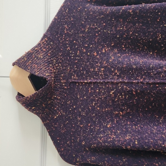 French Connection Farah knits longsleeve sweater aubergine small - Picture 3 of 6